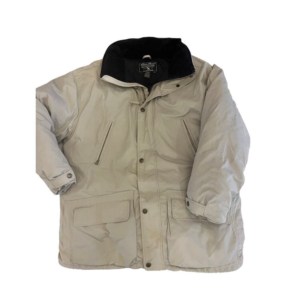 Vintage 90’s Eddie Bauer Ridgeline Goose Down Snow‎ Puffer Jacket XL